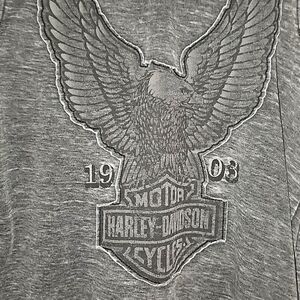 Womens vintage harley davidson zip up sweatshirt